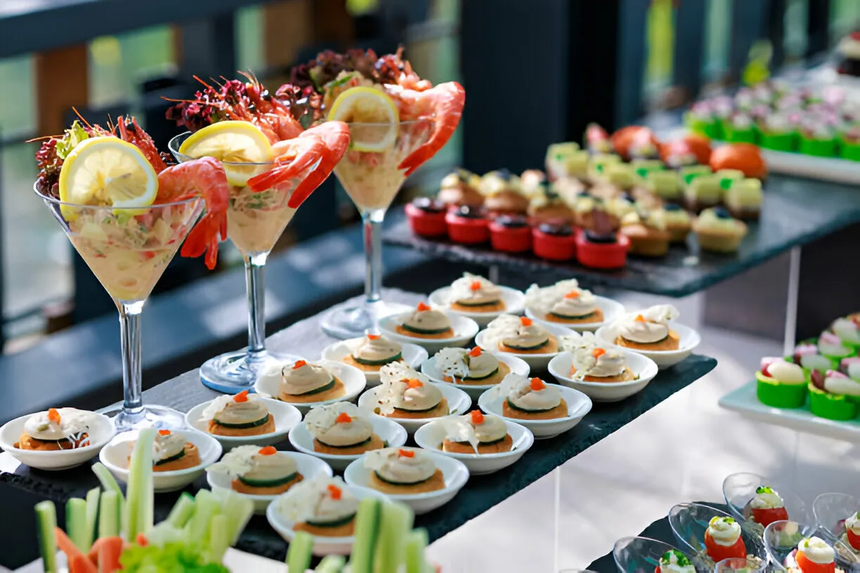 Desert bar at a wedding. Cost can change fast.