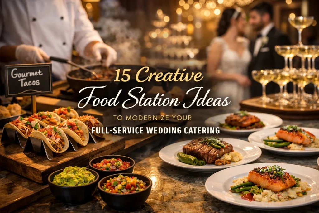Food Stations - wedding careering south Jersey
